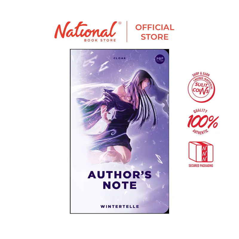 Author's Note by Wintertelle - Mass Market - Pinoy Pop Lit Worldwide Shipping