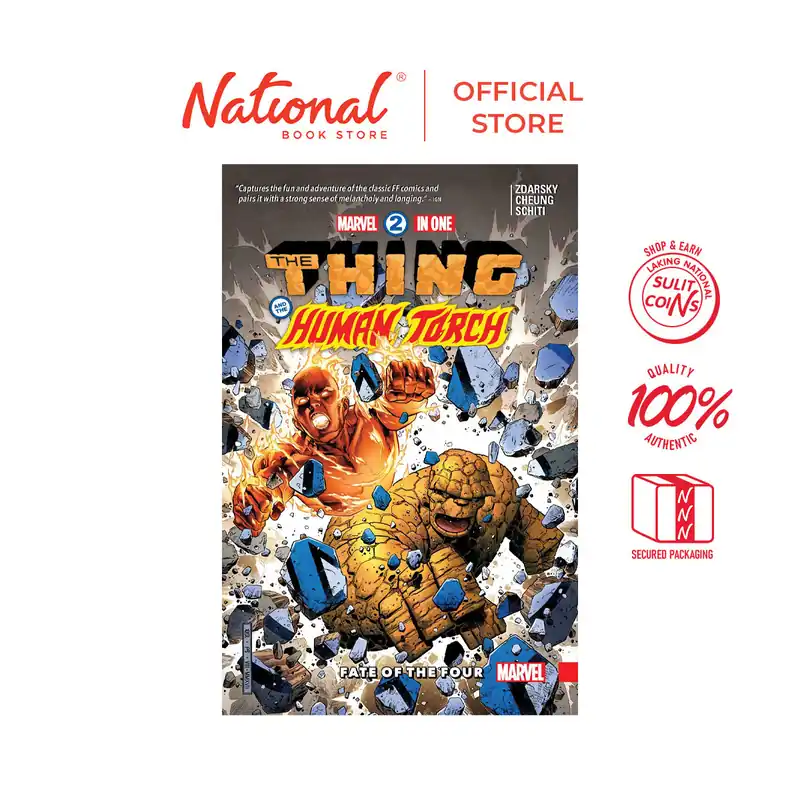 Mega Sale Marvel 2-In-One: The Thing And The Human Torch Volume 1: Fate Of The Four by Chip Zdarsky