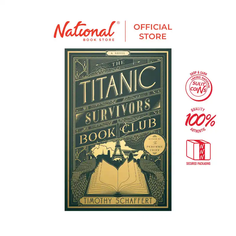 The Titanic Survivors Book Club by Timothy Schaffert - Trade Paperback - Contemporary Fiction Same Day Shipping