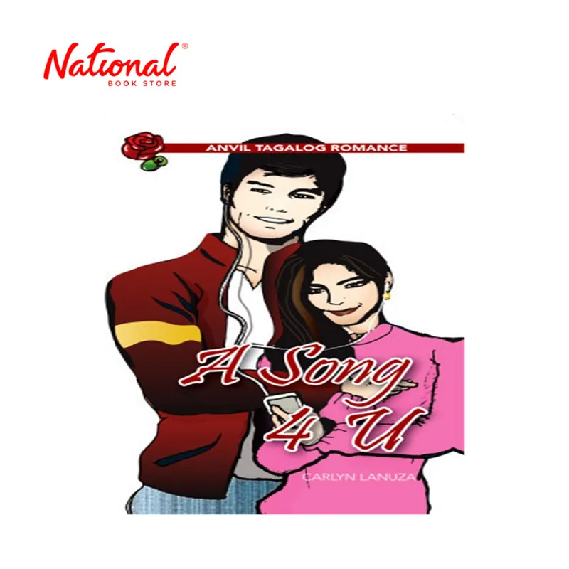 Anvil Tagalog Romance: A Song 4 U by Carlyn Lanuza - Trade Paperback - Pinoy Pop Lit Top Rated