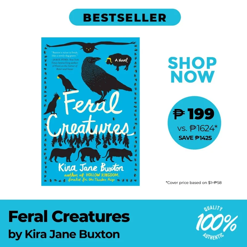 Today Only Feral Creatures: A Novel by Kira Jane Buxton - Hardcover - Sci-Fi, Fantasy & Horror