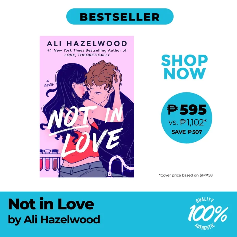 Best Price Not In Love by Ali Hazelwood - Trade Paperback - Romance Fiction