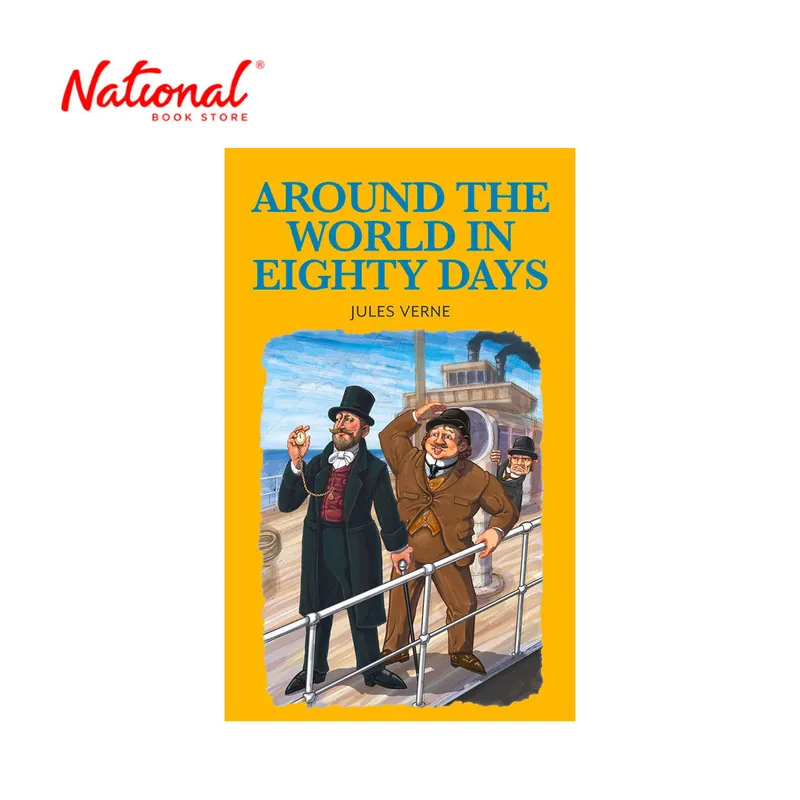 Around The World In Eight Days by Jules Verne - Hardcover - Fiction & Literature - Classics No Minimum Order