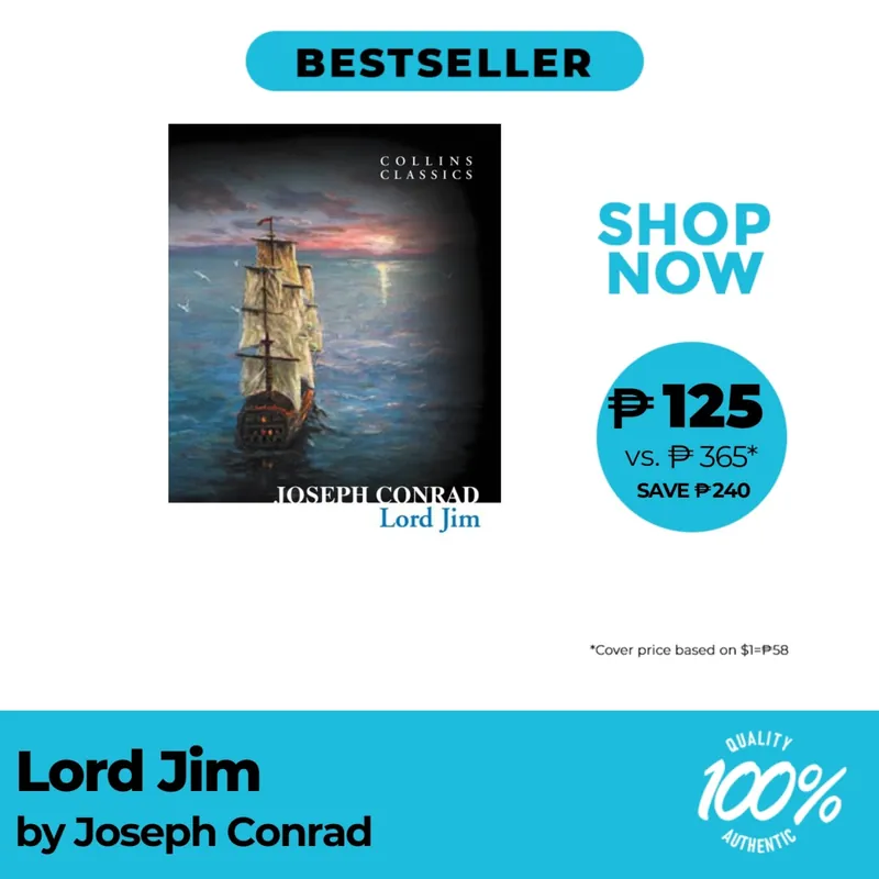 Collins Classics: Lord Jim by Joseph Conrad Mass Market - Fiction & Literature Must Have