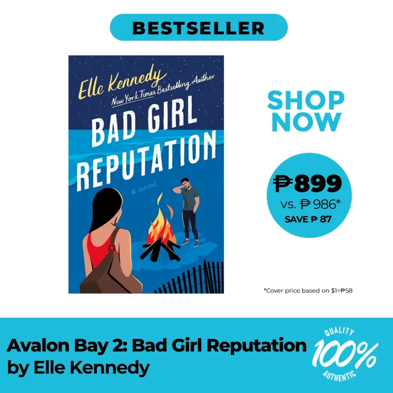 Save Now Avalon Bay 2: Bad Girl Reputation by Elle Kennedy - Trade Paperback - Romance Fiction