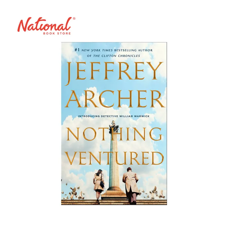William Warwick Book 1: Nothing Ventured by Jeffrey Archer - Hardcover - Thriller, Mystery Luxury