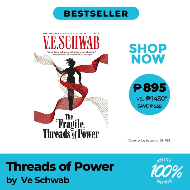 Exclusive Offer Threads Of Power (UK Signed Edition) by Ve Schwab - Trade Paperback - Sci-Fi, Fantasy & Horror