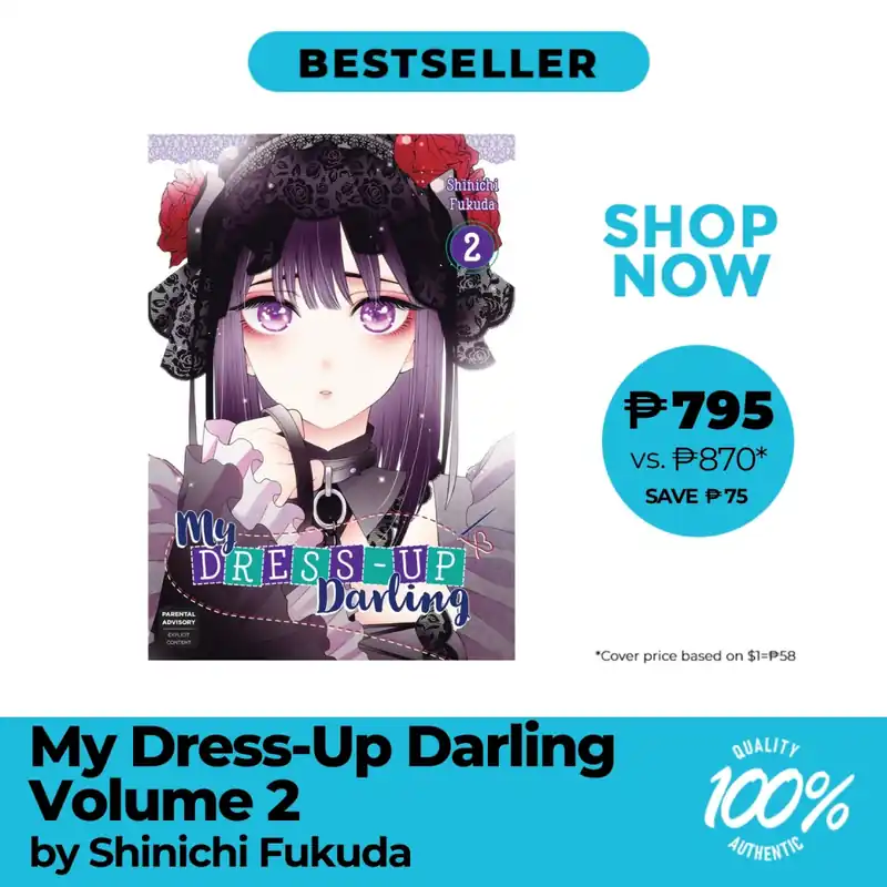Trending My Dress-Up Darling 02 by Shinichi Fukuda - Trade Paperback - Manga - Graphic Novel - Comics