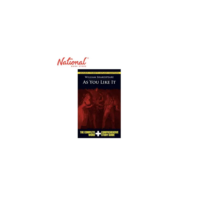 As You Like It Thrift Study Edition by William Shakespeare - Trade Paperback - Drama Best Choice