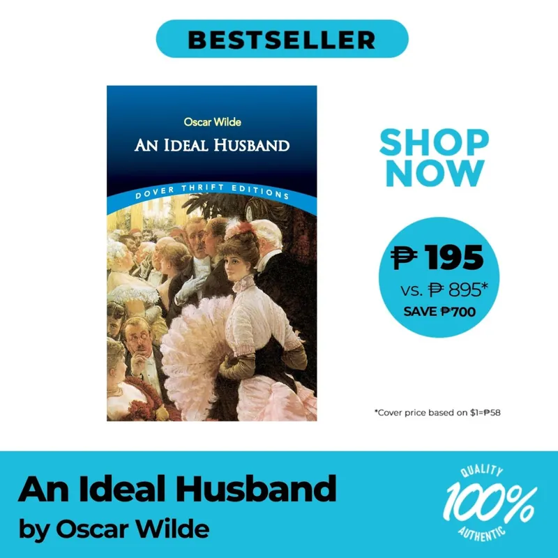 An Ideal Husband by Oscar Wilde - Trade Paperback - Drama Final Sale
