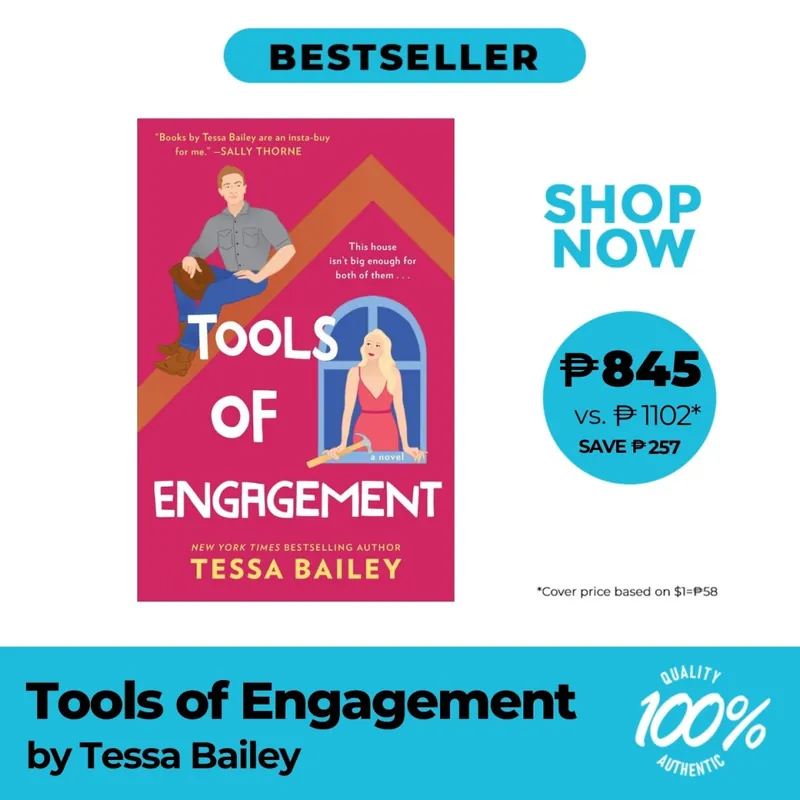 Hot And Hammered No.3: Tools Of Engagement Trade Paperback by Tessa Bailey - Romance - Fiction Save Now