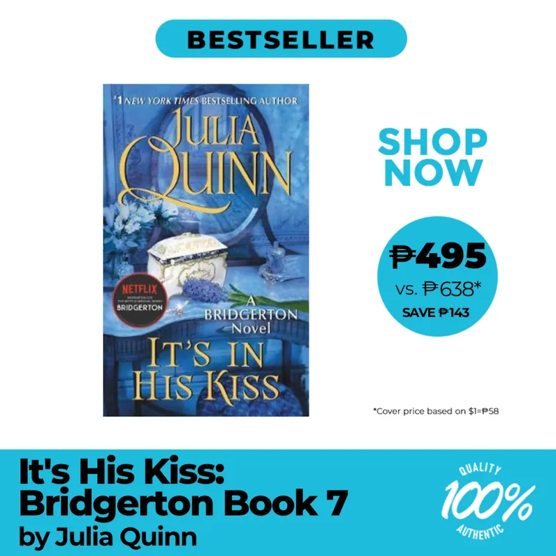 Best Seller It's in His Kiss : Bridgerton Mass Market by Julia Quinn