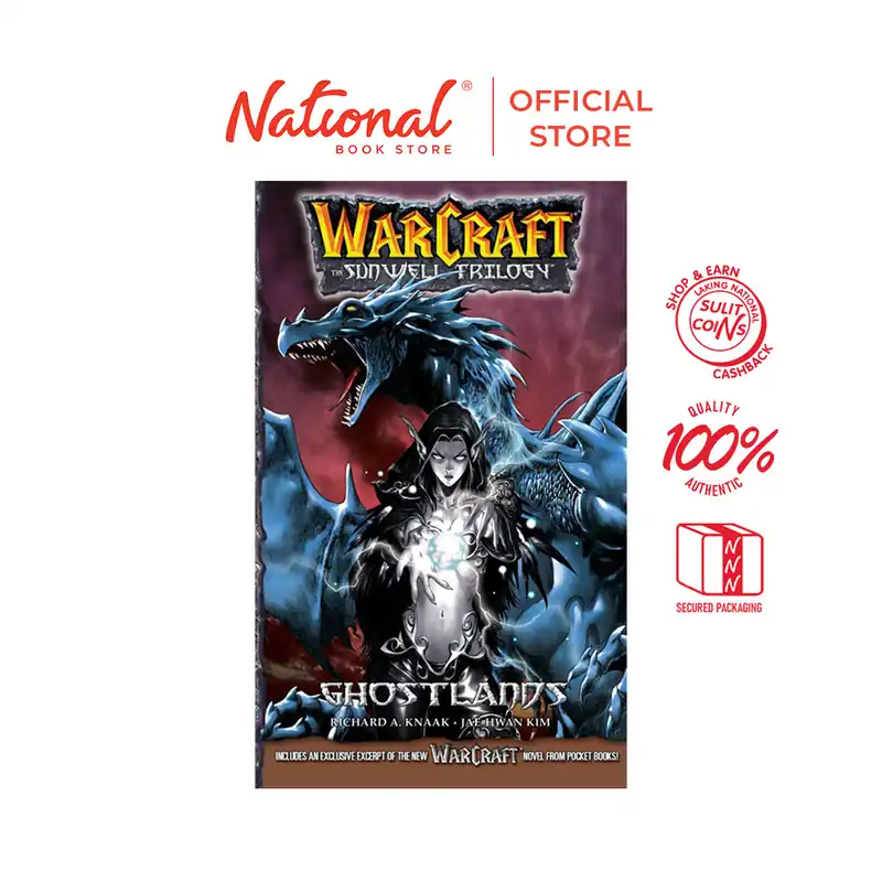 Weekend Sale Sulit Reads 199: Sunwell Trilogy - Ghostlands by Richard A Knaak - Trade Paperback