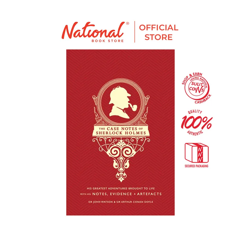 Affordable Sulit Reads 599: The Case Notes Of Sherlock Holmes by Dr. John Watson -Hardcover