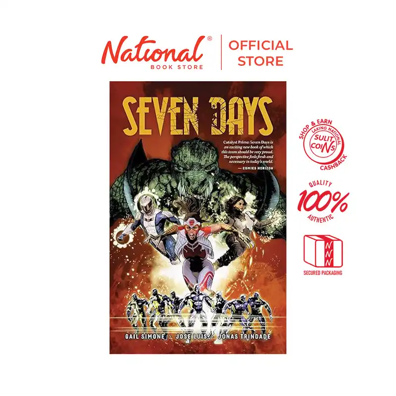 Order Now Sulit Reads 199: Seven Days Vol. 1 by Gail Simone -Trade Paperback