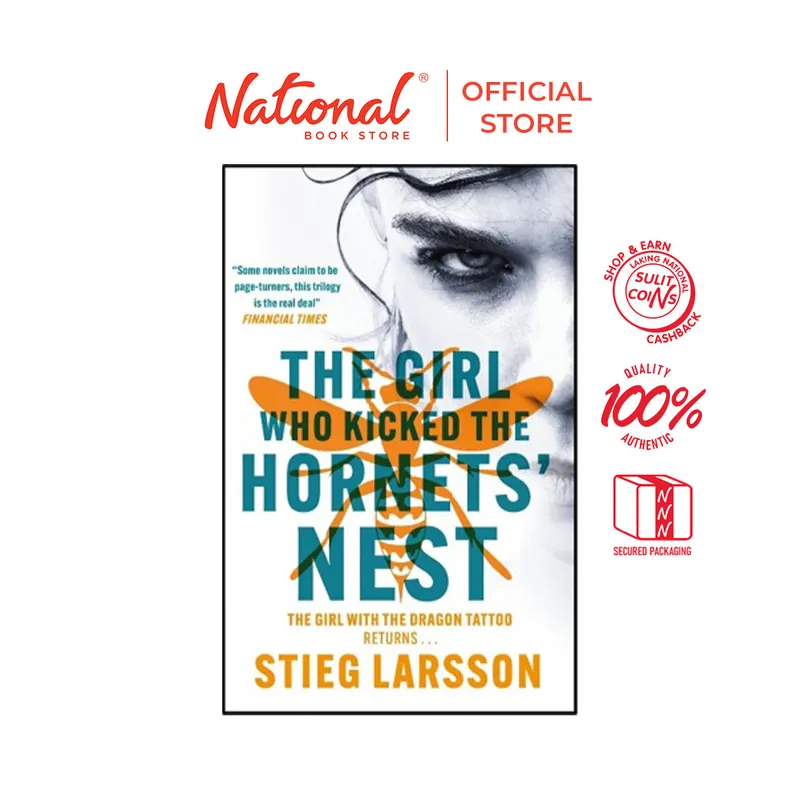 Sulit Reads 399: Girl Who Kicked Hornets Nest (Bwd) by Stieg Larsson -Trade Paperback Premium