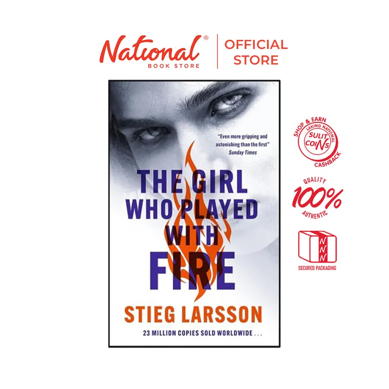 Certified Sulit Reads 399: Girl Who Played With Fire (Bwd) by Stieg Larsson -Trade Paperback