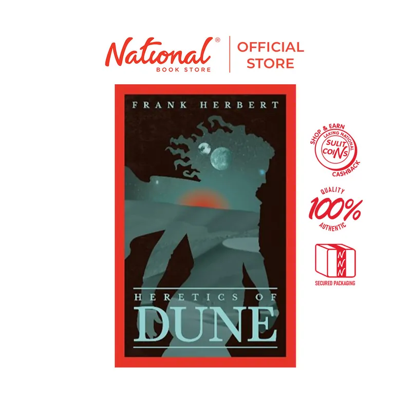 Limited Offer Sulit Reads 499: Heretics Of Dune (Bwd) by Frank Herbert -Trade Paperback