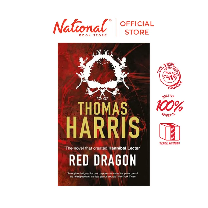 Sulit Reads 299: Red Dragon (Bwd) by Thomas Harris - Trade Paperback Same Day Shipping