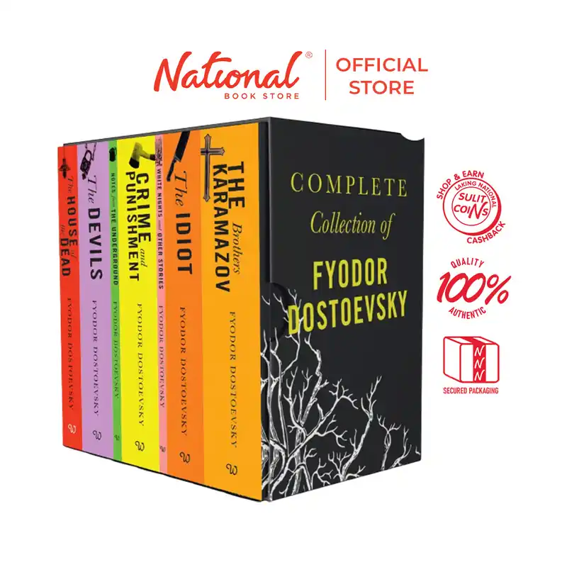 Complete Collection of Fyodor Dostoevsky 7 Volume Set by Fyodor Dostoevsky - Trade Paperback Worldwide Shipping