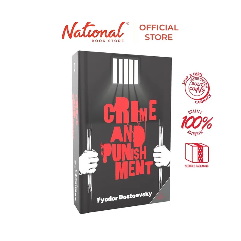 Super Sale Timeless Classics: Crime and Punishment by Fyodor Dostoevsky - Trade Paperback - Classics