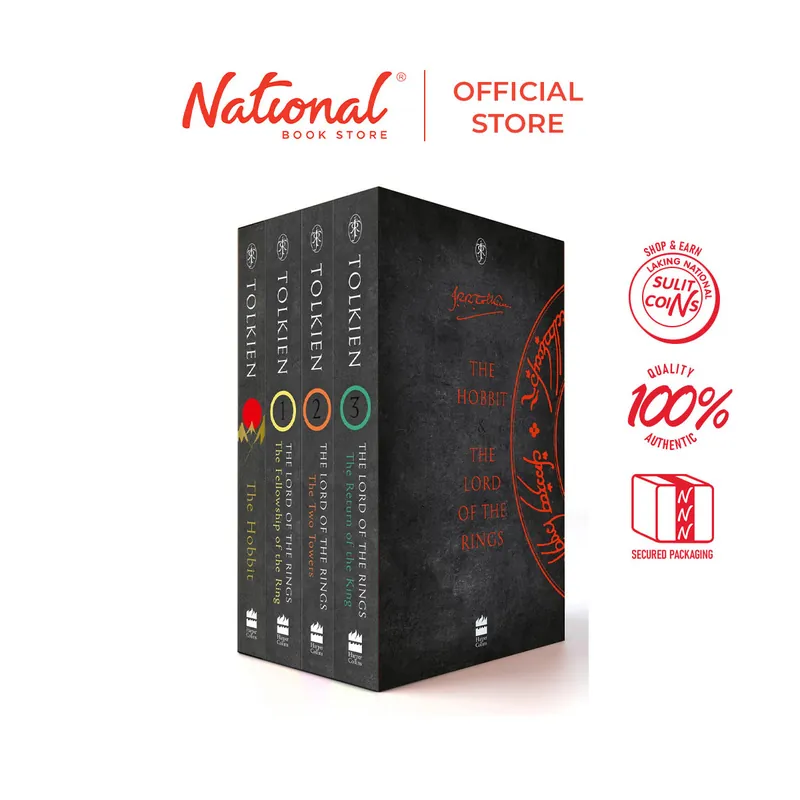 Best Seller The Hobbit/Lord Of The Ring Box Set 75Th Anniversary by J.R.R. Tolkien - Trade Paperback