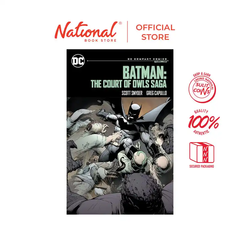 Batman: The Court Of Owls Saga: DC Compact Comics Edition by Scott Snyder and Greg Capullo Final Sale