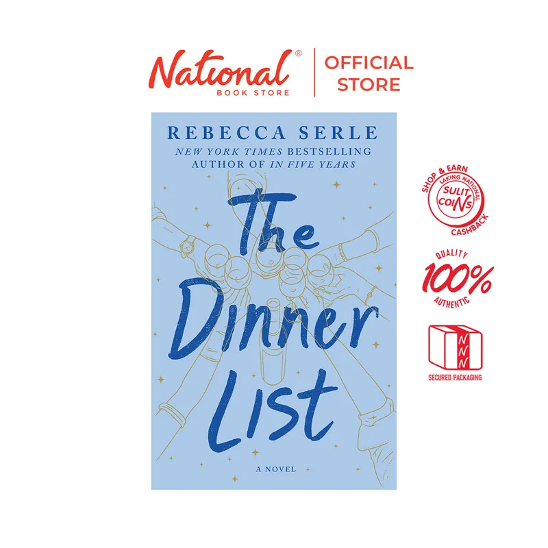 Save Now -SPECIAL ORDER- The Dinner List: A Novel by Rebecca Serle - Trade Paperback - Romance