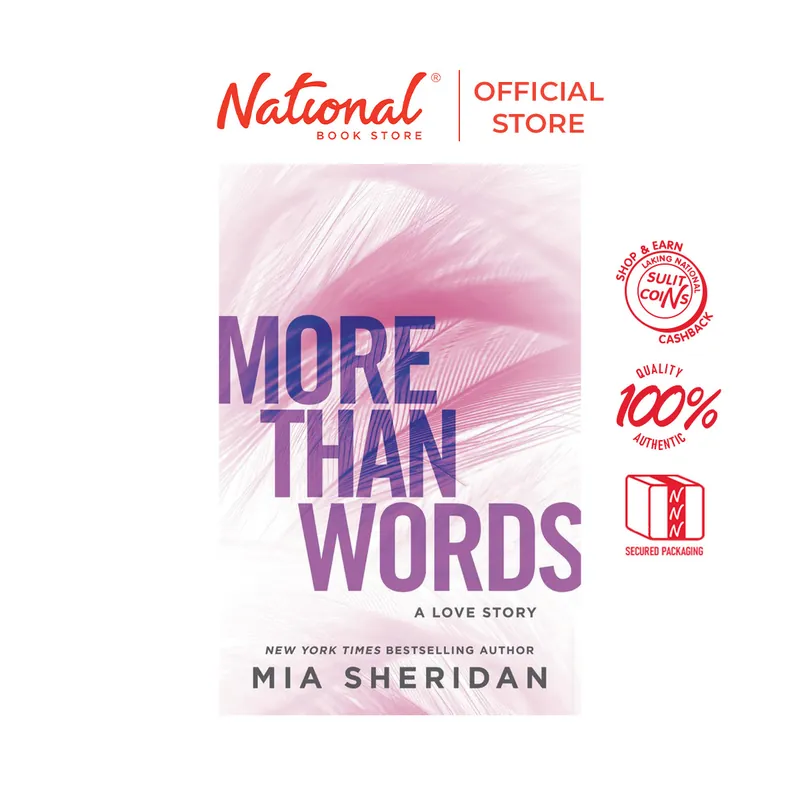 -SPECIAL ORDER- More Than Words by Mia Sheridan - Trade Paperback - Romance Secure Checkout