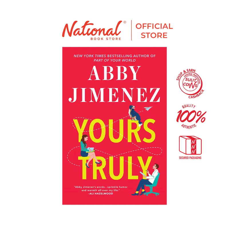 Yours Truly by Abby Jimenez - Trade Paperback - Romance Crafted