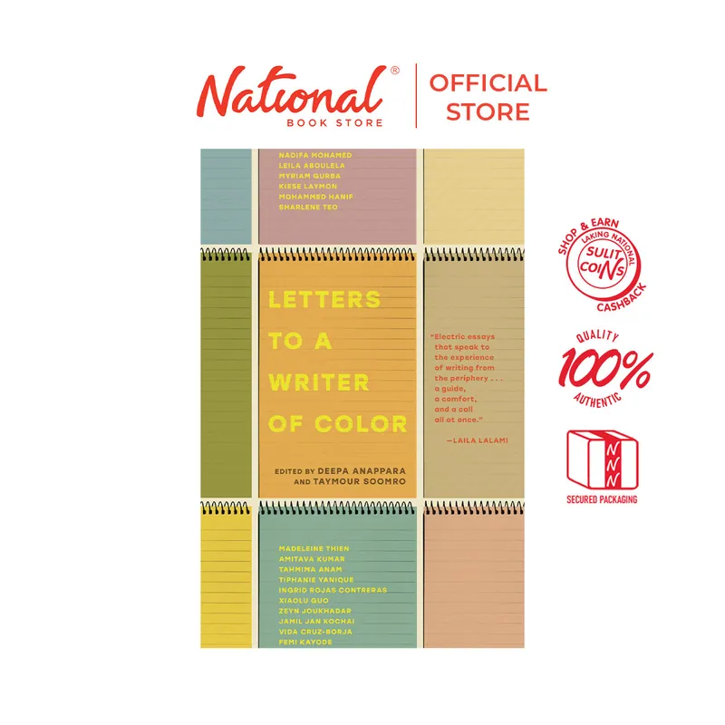 -SPECIAL ORDER- Letters To A Writer Of Color by Deepa Anappara - Trade Paperback - Literary Essays New Release