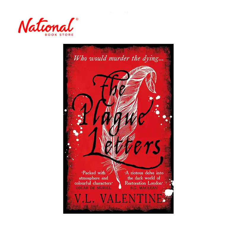 Today Only The Plague Letters by V.L. Valentine - Trade Paperback - Contemporary Fiction