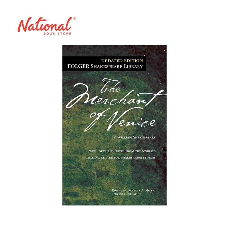 Folgers: The Merchant Of Venice by William Shakespeare - Trade Paperback - Classics Popular
