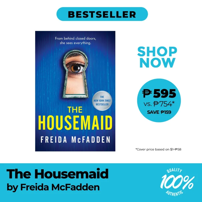 Bargain The Housemaid by Freida Mcfadden - Trade Paperback - Thriller, Mystery & Suspense