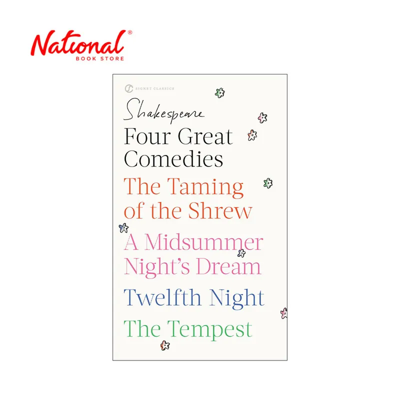 Four Great Comedies by William Shakespeare Mass Market - Fiction & Literature - Classics Big Sale