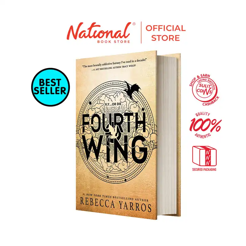 Fourth Wing by Rebecca Yarros - Hardcover - Sci-Fi, Fantasy & Horror Handmade