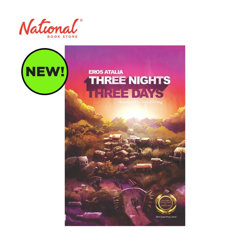 Best Price Three Nights Three Days by Eros Atalia - Trade Paperback - Philippine Fiction