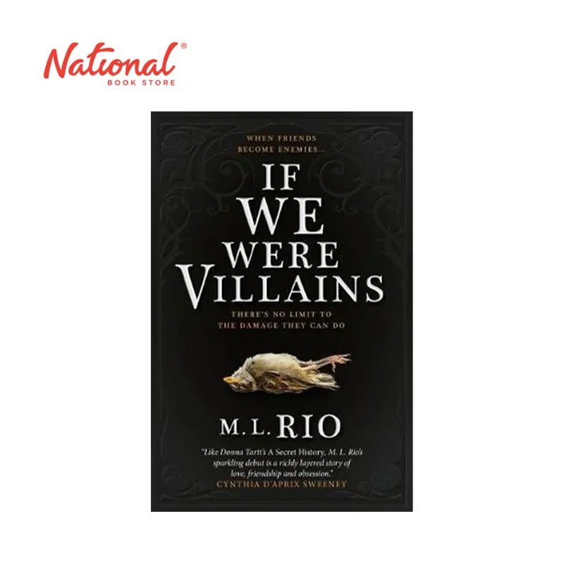 If We Were Villains by M. L. Rio - Trade Paperback - Thriller - Mystery - Suspense Original