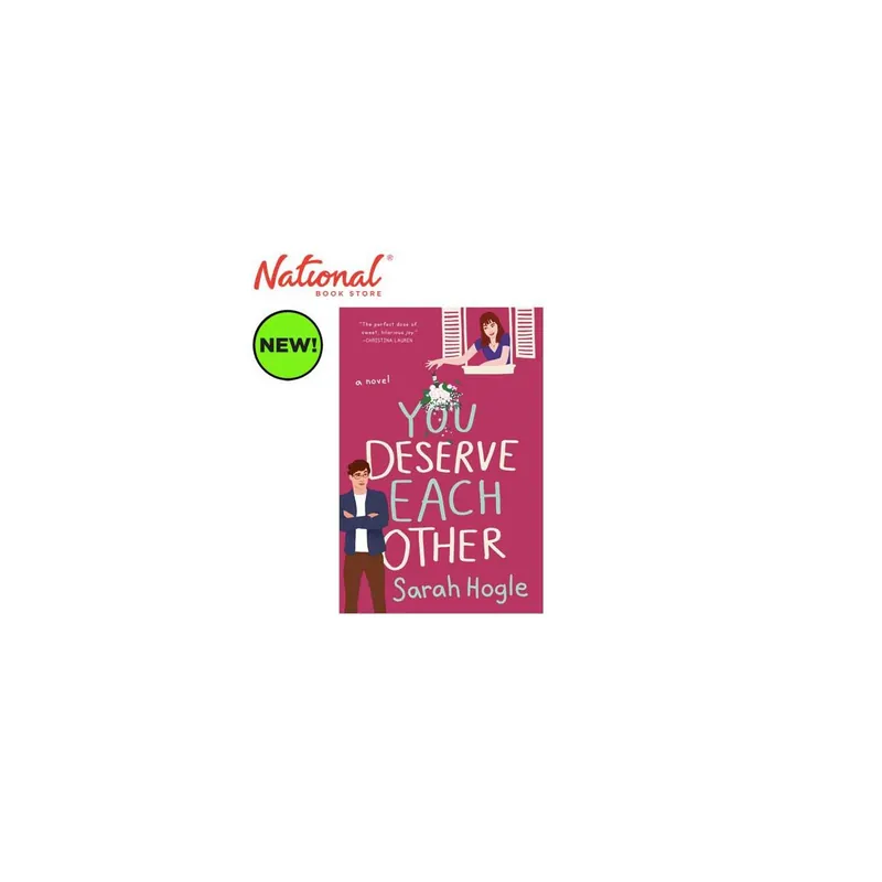 You Deserve Each Other: A Novel by Sarah Hogle - Trade Paperback - Romance Fiction Factory Price