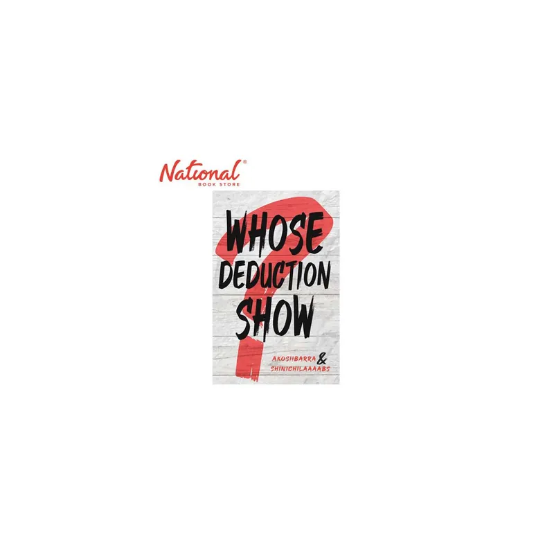 One Day Deal Whose Deduction Show - Trade Paperback by Akosiibarra & Shinichilaaaaabs - Trade Paperback