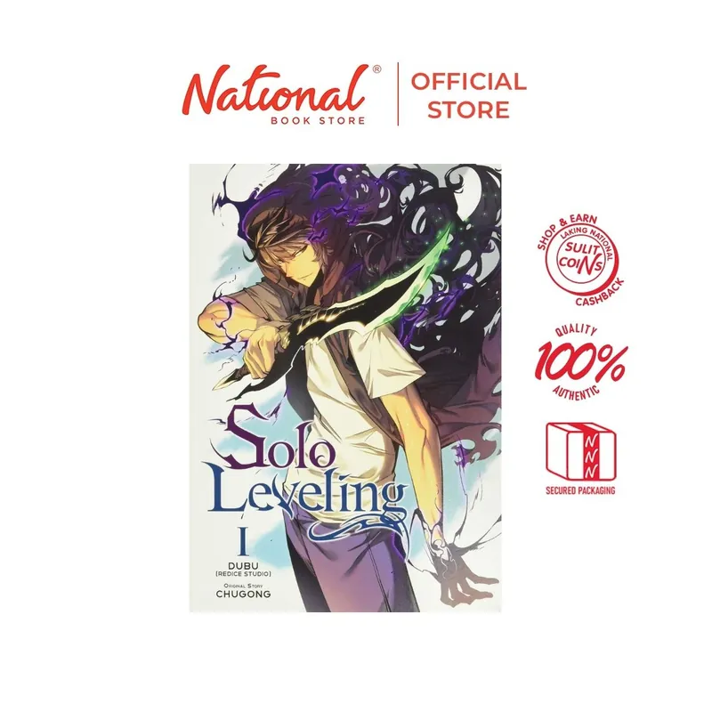Solo Leveling Volume 1 by Dubu (Redice Studio) and Chugong - Graphic Fiction - Webnovel Books Exclusive