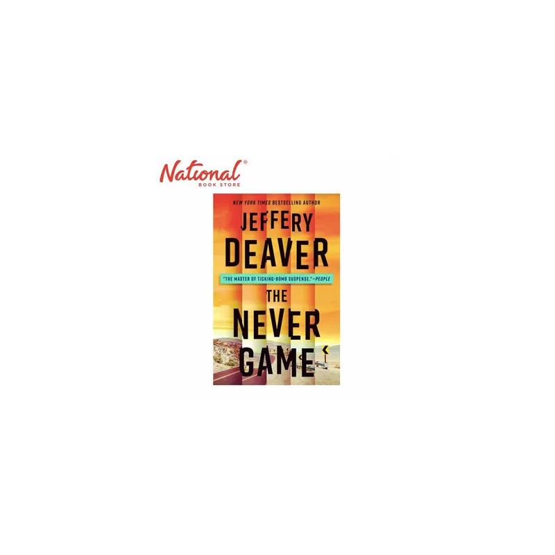 The Never Game by Jeffery Deaver - Hardcover - Thriller - Mystery - Suspense Free Returns