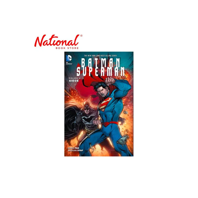 Batman Superman Volume 4: Siege Hardcover by Greg Pak & Ardian Syaf - Graphics Fiction - Comics While Supplies Last
