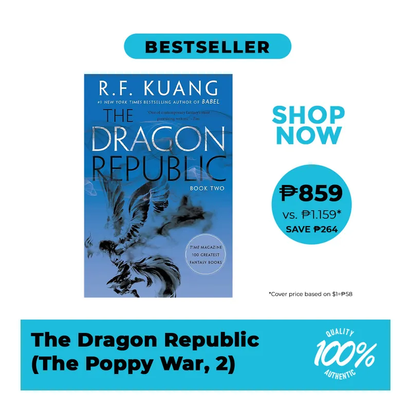Fresh Stock The Poppy War No.2: The Dragon Republic Trade Paperback by R. F. Kuang - Sci-Fi - Fantasy