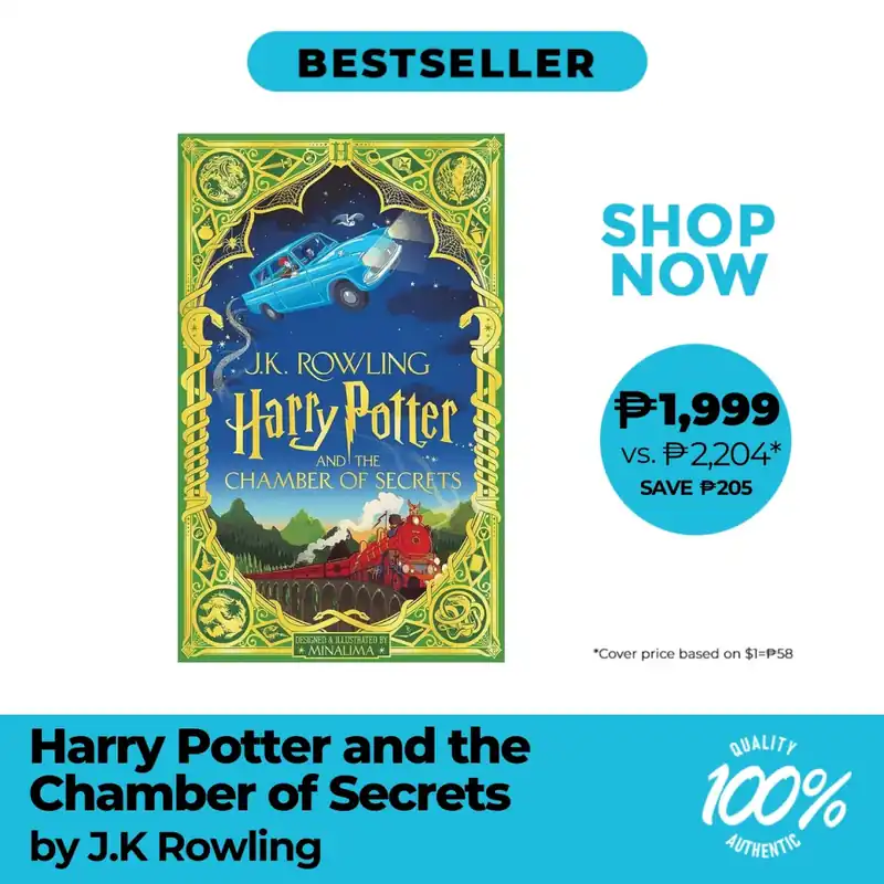 Harry Potter and the Chamber of Secrets MinaLima Edition Hardcover by J. K. Rowling - Books for Kids No Minimum Order