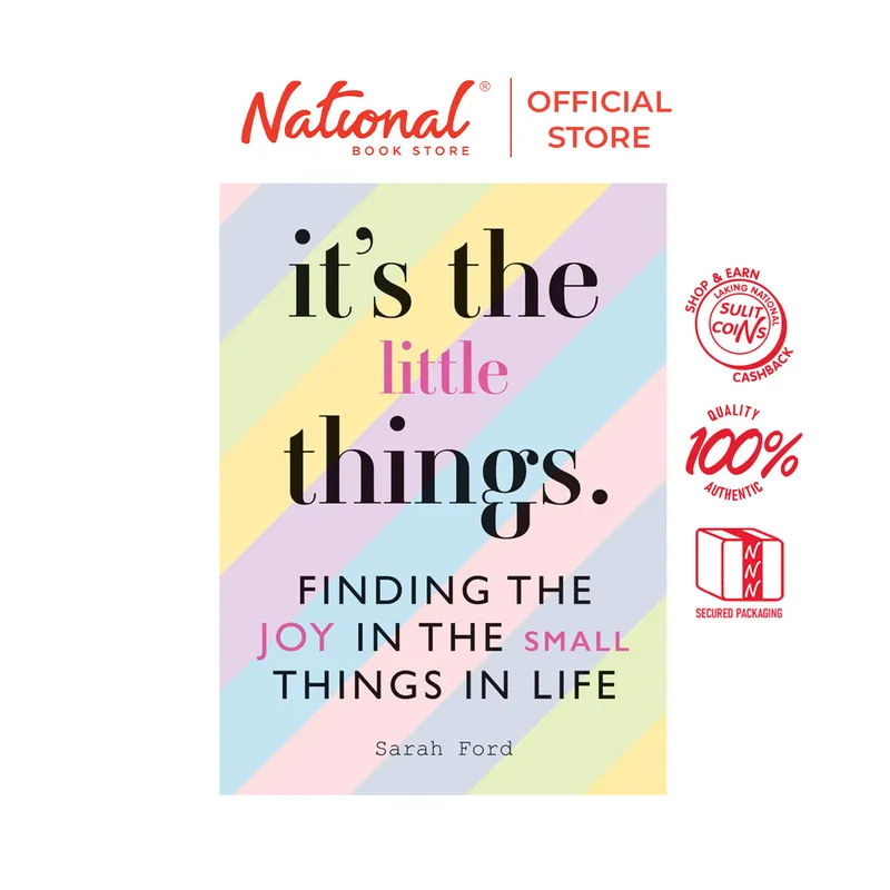 It's the Little Things by Sarah Ford - Trade Paperback - Self Help Books Certified