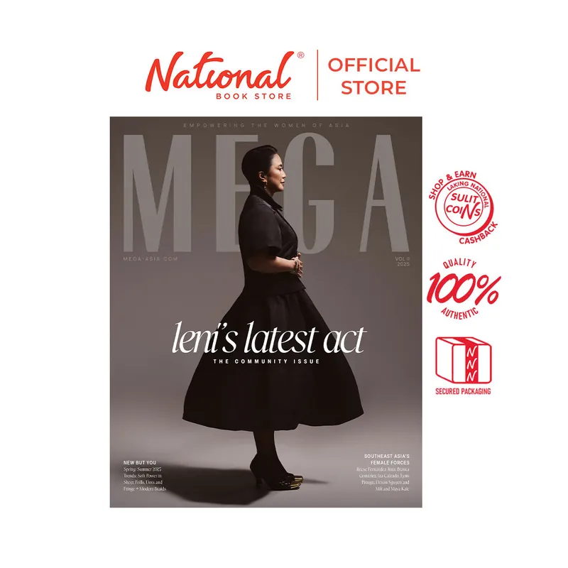 Mega Magazine February 2025 - Leni Robredo Cover Big Sale
