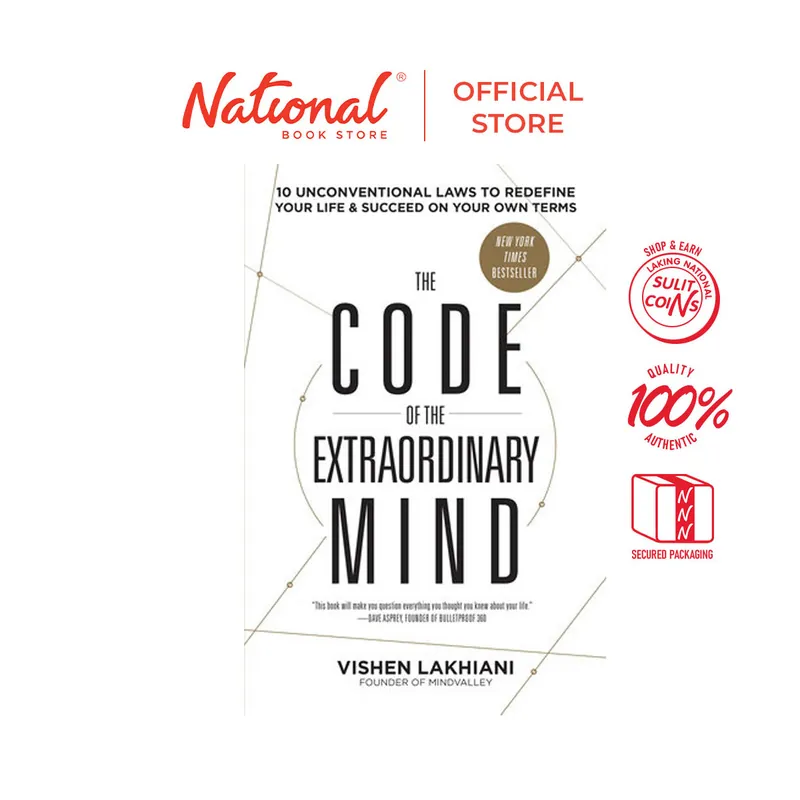 Free Returns The Code of the Extraordinary Mind by Vishen Lakhiani - Trade Paperback - Self-Help