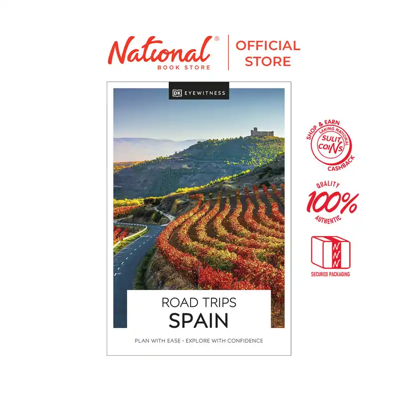 DK Eyewitness Road Trips Spain by DK Eyewitness - Trade Paperback - Travel Guides Express Delivery