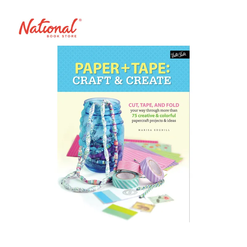 Paper and Tape: Craft and Create by Marisa Edghill - Trade Paperback - Hobbies & Crafts Limited Time